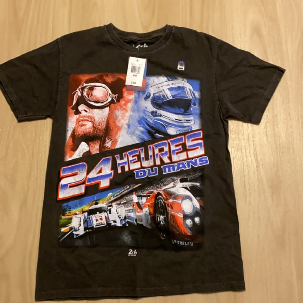 24 Heures du Mans Graphic Short Sleeve Tee - Black